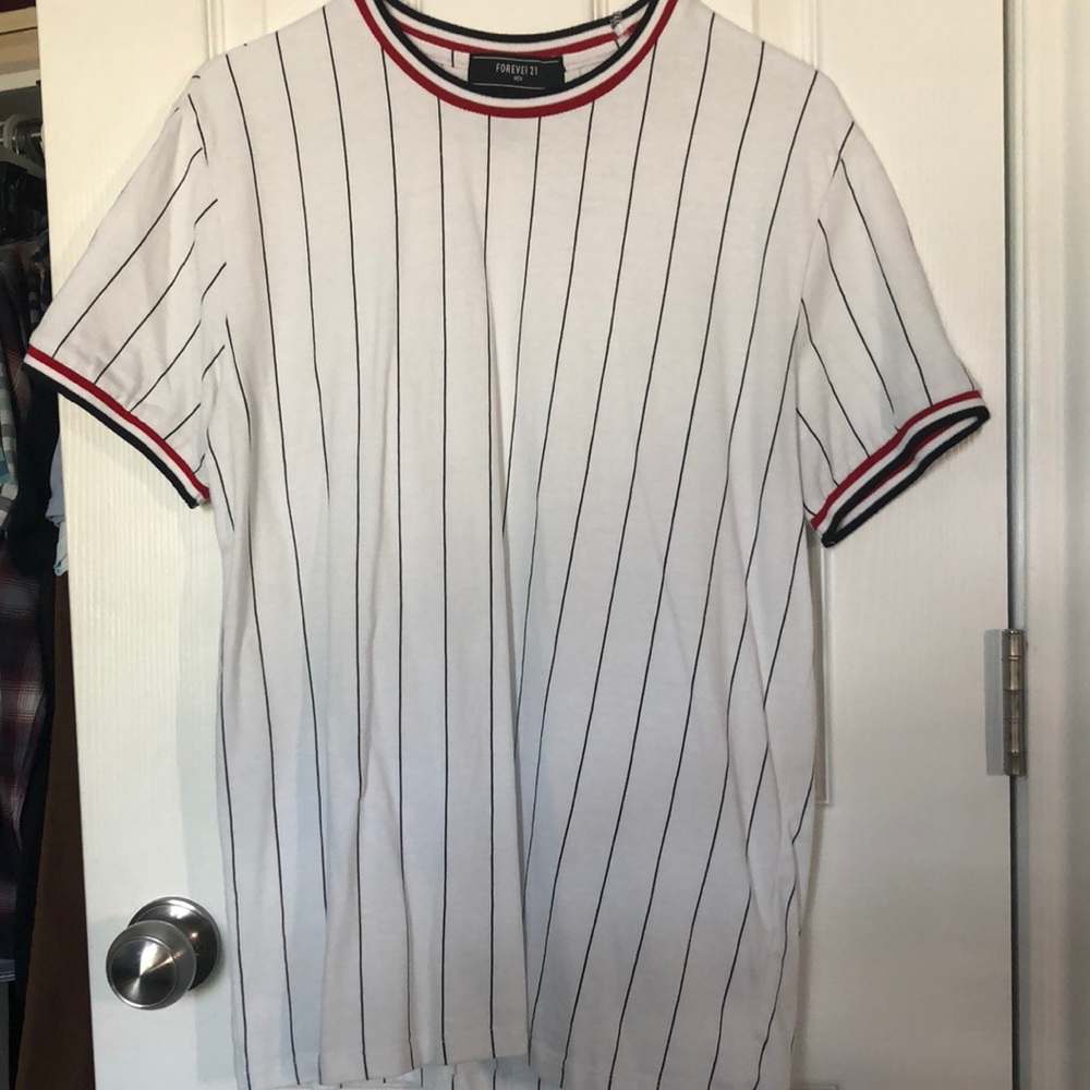 White Stripped T-Shirt